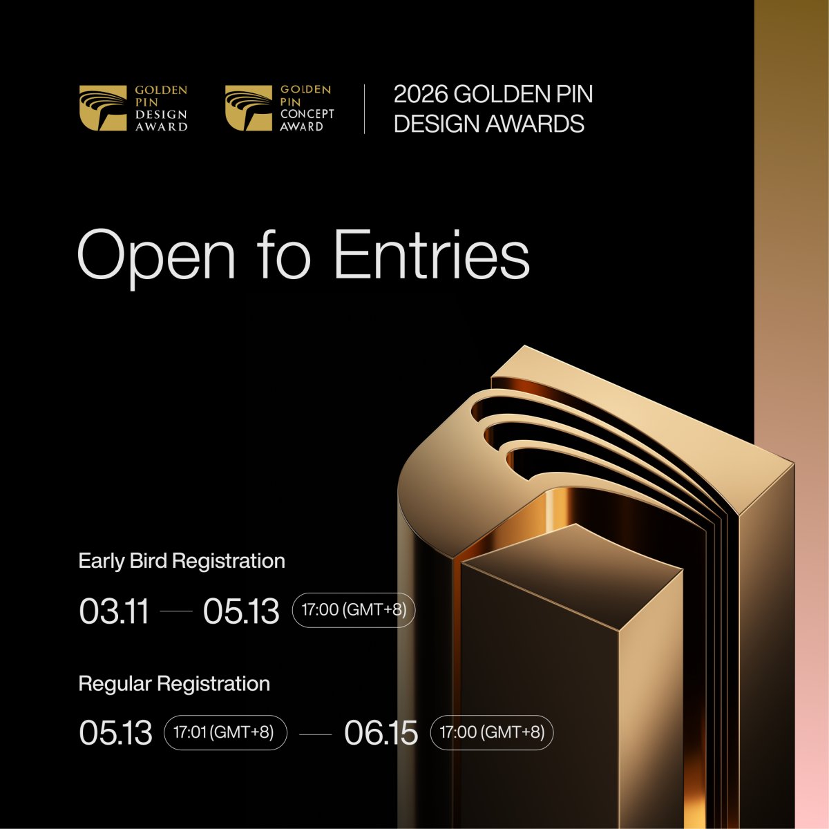 Golden Pin Concept Design Award 2026