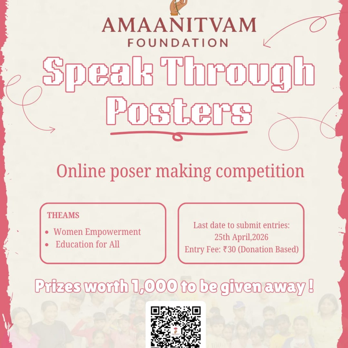 Speak through posters