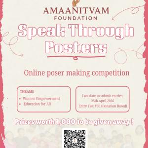 Speak through posters