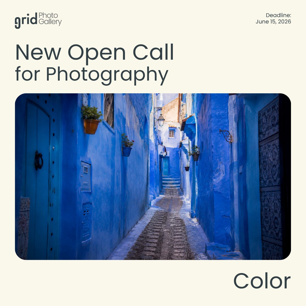 Color Open Call 2026 Grid Photo Gallery