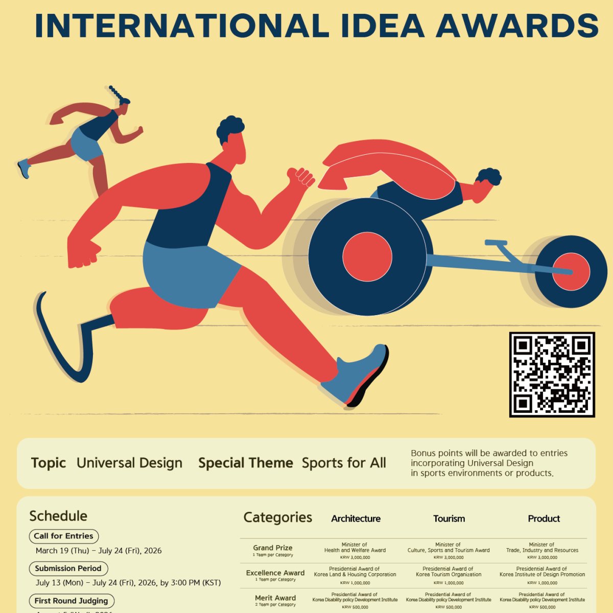 The 8th International Idea Award for Universal Design for All