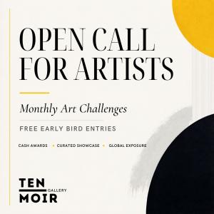 Monthly Themed Art Challenges | Free Entry Open Call for Artists
