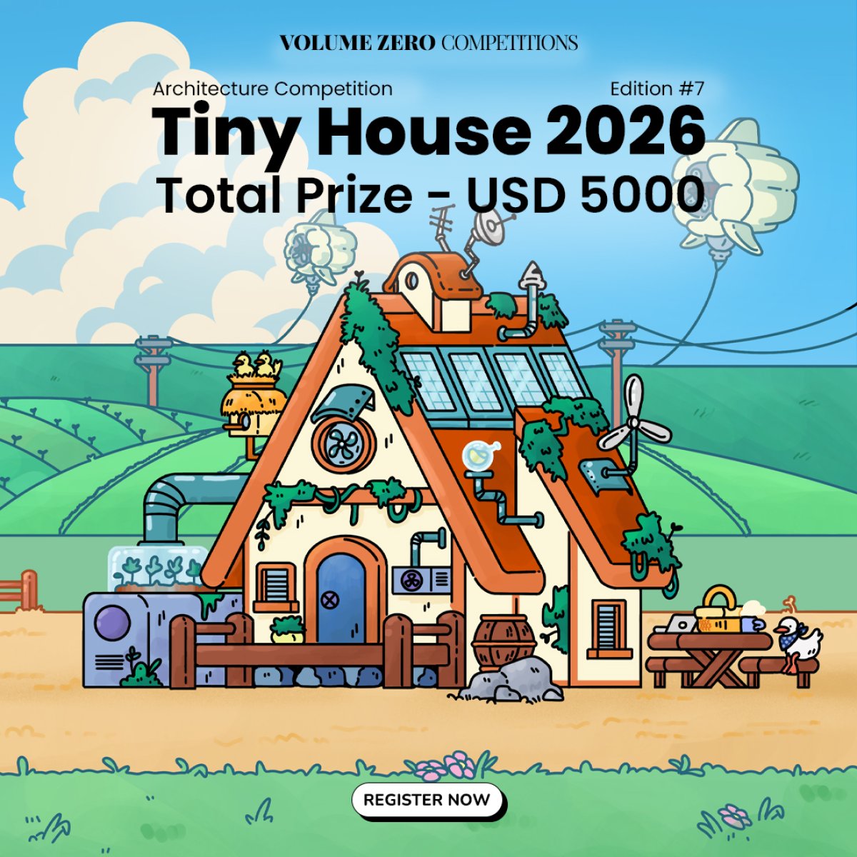Call For Ideas: Tiny House 2026 Architecture Competition