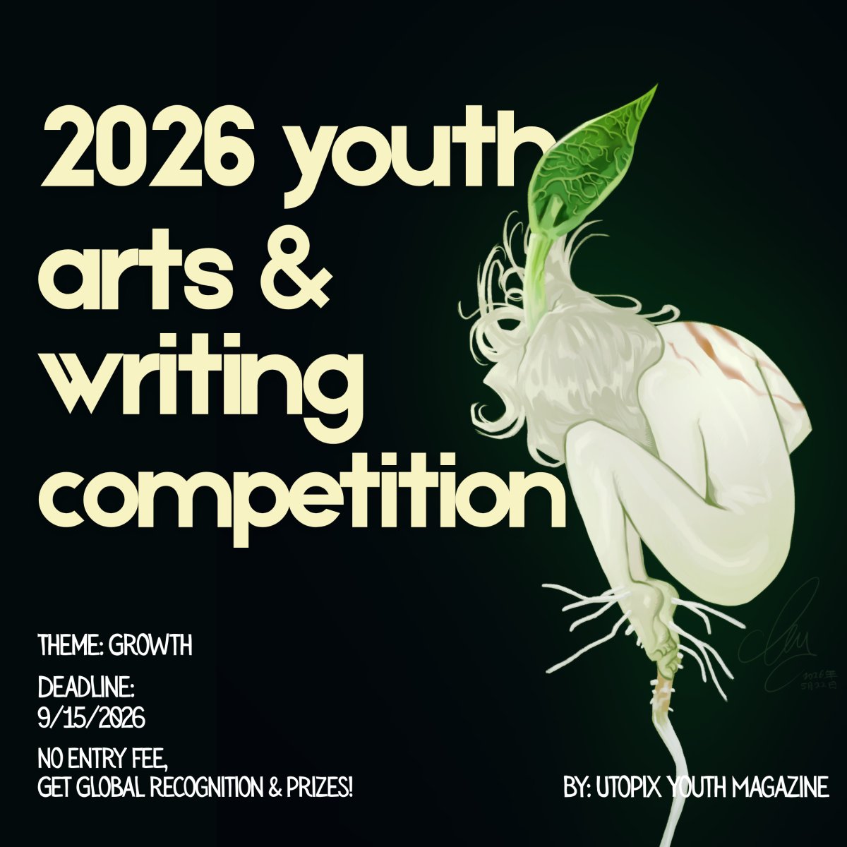 Seeds of Tomorrow: Global Youth Arts & Writing Competition