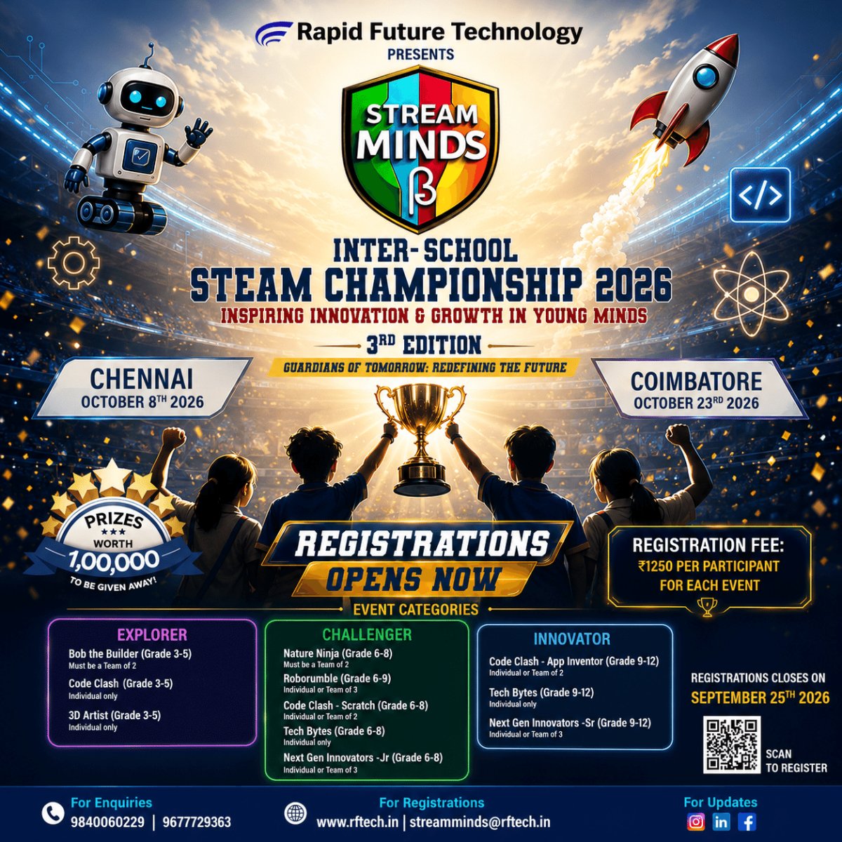 STREAM Minds - Inter-school STEAM Championship 2026