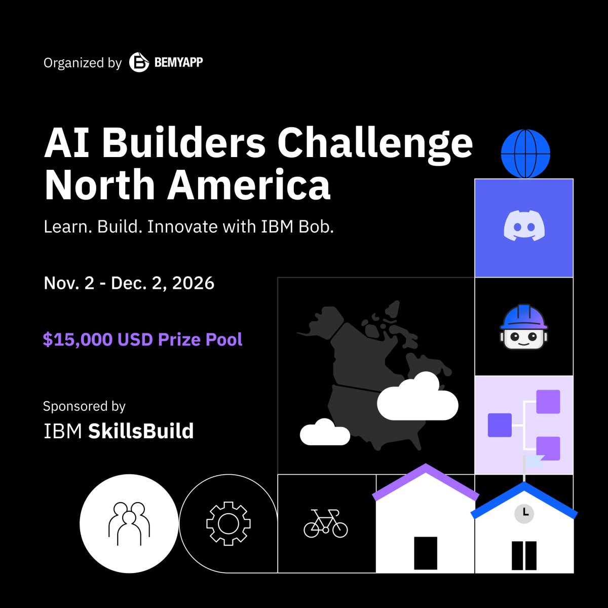 AI Builders Challenge – North America | Sponsored by IBM SkillsBuild