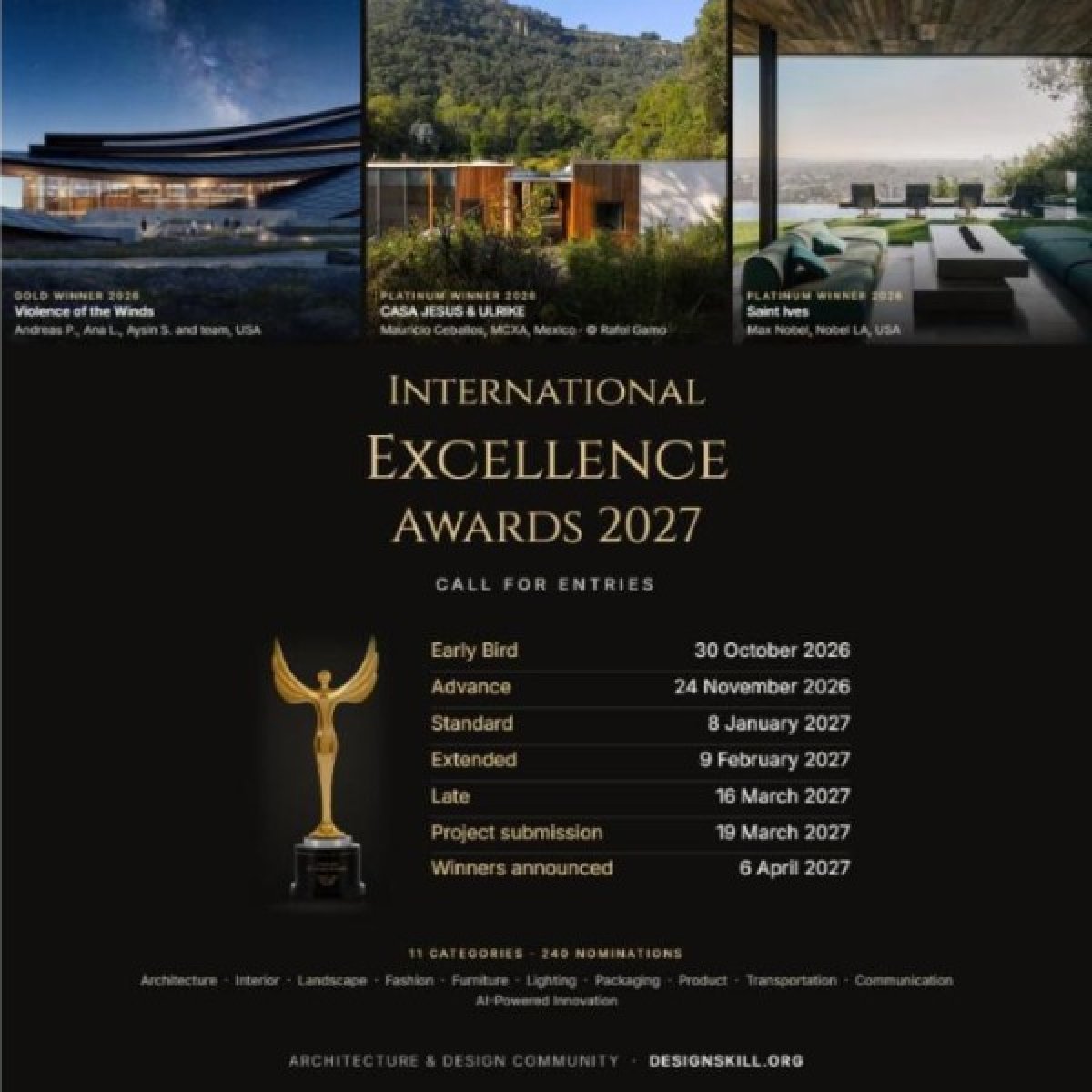 International Excellence Awards 2027