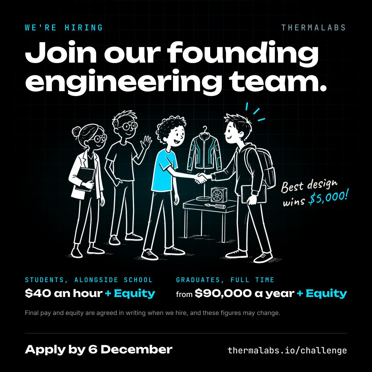Join IVY League startup's founding engineering team (BREEZE Engineering Challenge by ThermaLabs)