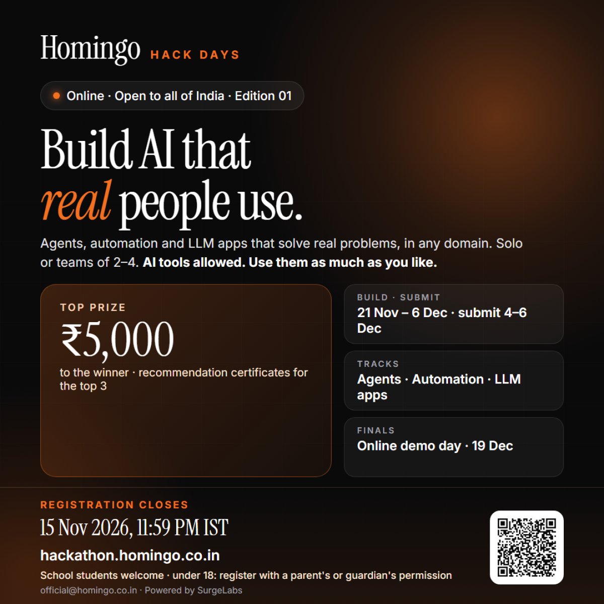 Homingo Hack Days