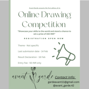 Avant-Garde's Drawing Competition First competition