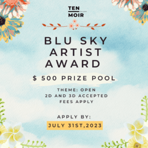 Blu-Sky Artist Award |$500 Cash Prize, Exhibition and Promotion